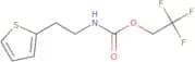 2,2,2-Trifluoroethyl N-[2-(thiophen-2-yl)ethyl]carbamate