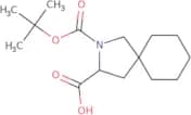 2-[(tert-butoxy)carbonyl]-2-azaspiro[4.5]decane-3-carboxylic acid