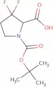 1-[(tert-Butoxy)carbonyl]-3,3-difluoropyrrolidine-2-carboxylic acid