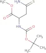 Methyl 2-{[(tert-butoxy)carbonyl]amino}-3-carbamothioylpropanoate