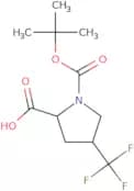 1-[(tert-Butoxy)carbonyl]-4-(trifluoromethyl)pyrrolidine-2-carboxylic acid
