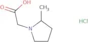 2-(2-Methylpyrrolidin-1-yl)acetic acid hydrochloride