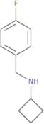 N-[(4-Fluorophenyl)methyl]cyclobutanamine