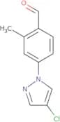 4-(4-Chloro-1H-pyrazol-1-yl)-2-methylbenzaldehyde