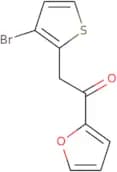 2-(3-Bromothiophen-2-yl)-1-(furan-2-yl)ethan-1-one