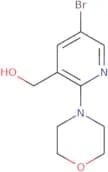 [5-Bromo-2-(morpholin-4-yl)pyridin-3-yl]methanol