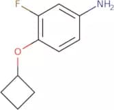4-Cyclobutoxy-3-fluoroaniline