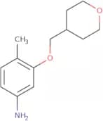 4-Methyl-3-(oxan-4-ylmethoxy)aniline