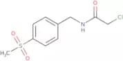 2-Chloro-N-[(4-methanesulfonylphenyl)methyl]acetamide