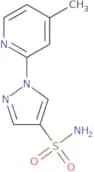 1-(4-Methylpyridin-2-yl)-1H-pyrazole-4-sulfonamide