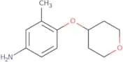 3-Methyl-4-(oxan-4-yloxy)aniline