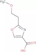 2-(2-Methoxyethyl)-1,3-oxazole-4-carboxylic acid