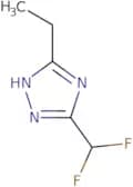 5-(Difluoromethyl)-3-ethyl-1H-1,2,4-triazole