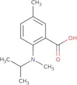 5-Methyl-2-[methyl(propan-2-yl)amino]benzoic acid