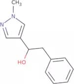 1-(1-Methyl-1H-pyrazol-4-yl)-2-phenylethan-1-ol