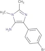 4-(4-Bromophenyl)-1,2-dimethyl-1H-imidazol-5-amine