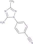 4-(5-Amino-3-methyl-1H-1,2,4-triazol-1-yl)benzonitrile