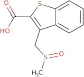 3-(Methanesulfinylmethyl)-1-benzothiophene-2-carboxylic acid