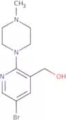 [5-Bromo-2-(4-methylpiperazin-1-yl)pyridin-3-yl]methanol