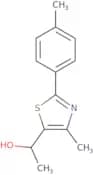 1-[4-Methyl-2-(4-methylphenyl)-1,3-thiazol-5-yl]ethan-1-ol