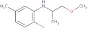 2-Fluoro-N-(1-methoxypropan-2-yl)-5-methylaniline