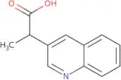 2-(Quinolin-3-yl)propanoic acid