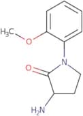 3-Amino-1-(2-methoxyphenyl)pyrrolidin-2-one