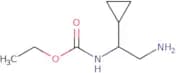 Ethyl N-(2-amino-1-cyclopropylethyl)carbamate