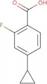 4-cyclopropyl-2-fluorobenzoic acid