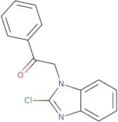 2-(2-Chloro-1H-1,3-benzodiazol-1-yl)-1-phenylethan-1-one