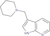 1-({1H-Pyrrolo[2,3-b]pyridin-3-yl}methyl)piperidine