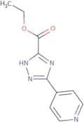 Ethyl 3-(pyridin-4-yl)-1H-1,2,4-triazole-5-carboxylate