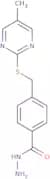 4-{[(5-Methylpyrimidin-2-yl)sulfanyl]methyl}benzohydrazide