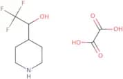 4-(1-Hydroxy-2,2,2-trifluoroethyl)piperidine oxalate