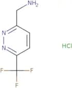 [6-(Trifluoromethyl)pyridazin-3-yl]methanamine hydrochloride
