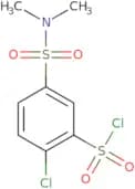 2-Chloro-5-(dimethylsulfamoyl)benzene-1-sulfonyl chloride