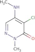 4-Chloro-2-methyl-5-(methylamino)-2,3-dihydropyridazin-3-one