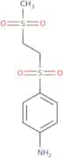 4-(2-Methanesulfonylethanesulfonyl)aniline