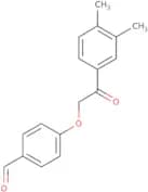 4-[2-(3,4-Dimethylphenyl)-2-oxoethoxy]benzaldehyde