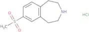 7-Methanesulfonyl-2,3,4,5-tetrahydro-1H-3-benzazepine hydrochloride