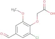 2-(2-chloro-4-formyl-6-methoxyphenoxy)acetic acid