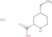 rac-(2R,4S)-4-Ethylpiperidine-2-carboxylic acid hydrochloride