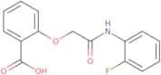 2-{[(2-Fluorophenyl)carbamoyl]methoxy}benzoic acid