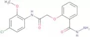 N-(4-Chloro-2-methoxyphenyl)-2-[2-(hydrazinecarbonyl)phenoxy]acetamide