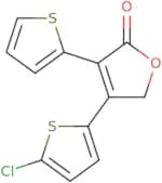 4-(5-Chlorothiophen-2-yl)-3-(thiophen-2-yl)-2,5-dihydrofuran-2-one