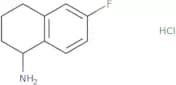 6-fluoro-1,2,3,4-tetrahydronaphthalen-1-amine hydrochloride