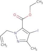 Ethyl 1-allyl-4-iodo-3-methyl-1H-pyrazole-5-carboxylate
