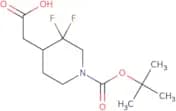2-(1-(tert-butoxycarbonyl)-3,3-difluoropiperidin-4-yl)acetic acid