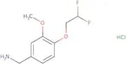 [4-(2,2-Difluoroethoxy)-3-methoxyphenyl]methanamine hydrochloride