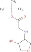 rac-tert-Butyl 2-{[(3R,4S)-4-hydroxyoxolan-3-yl]amino}acetate
